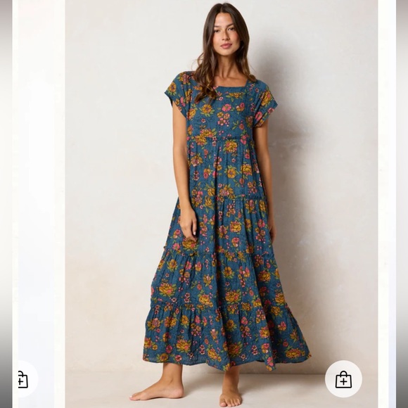 New Natural Life Berkley Black Maxi Dress - Picture 7 of 8